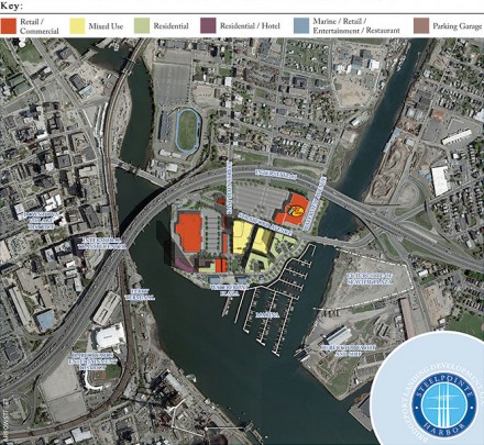 Steelepointe Harbor site map