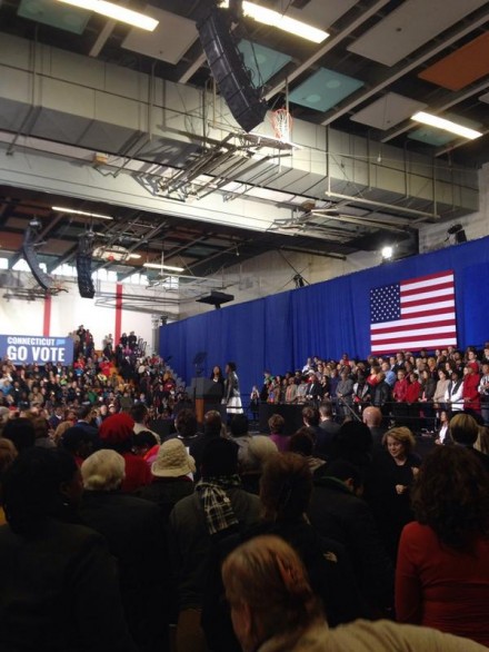 Barack crowd