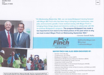 Finch gotv mailer