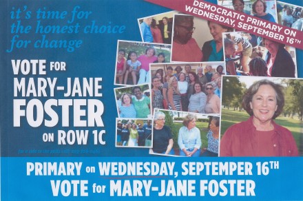 Foster gotv mailer