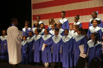 choir at inauguration