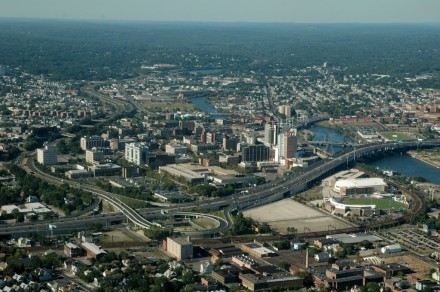 Downtown aerial