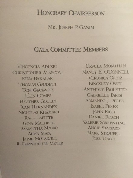 Gala committee