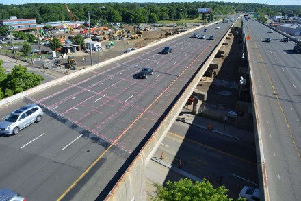 Route 8 lane changes 