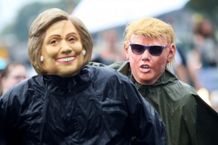 Clinton-Trump Halloween