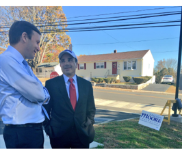 Ganim, Murphy campaigning