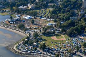 Aerial of Seaside Park.