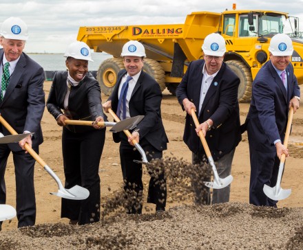 Ganim Steelpointe groundbreaking