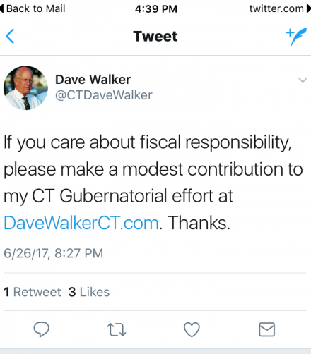 Walker tweet