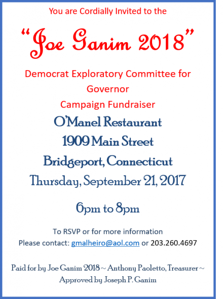 Ganim O'Manel fundraiser