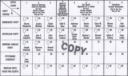 2017 ballot