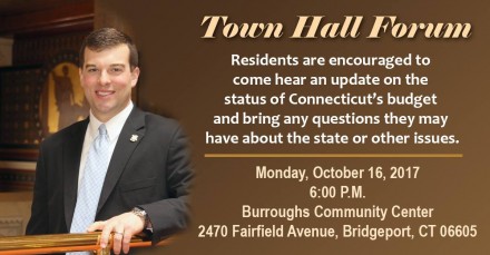 Stafstrom town hall forum