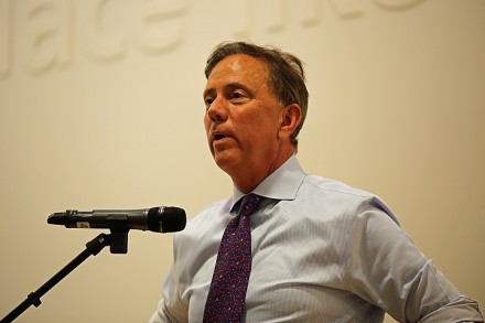 Ned Lamont Wednesday night promised to fully fund education and state reimbursement.