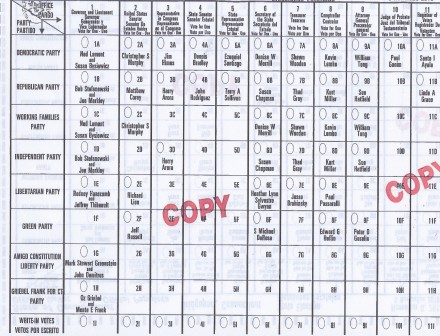 2018 sample ballot