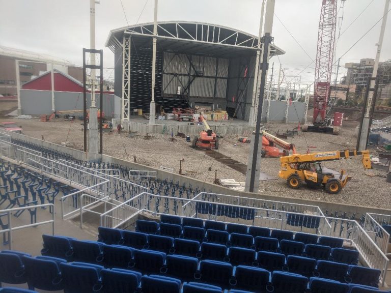 In Bridgeport, Intimate Amphitheater Rises In Preparation Of Iconic