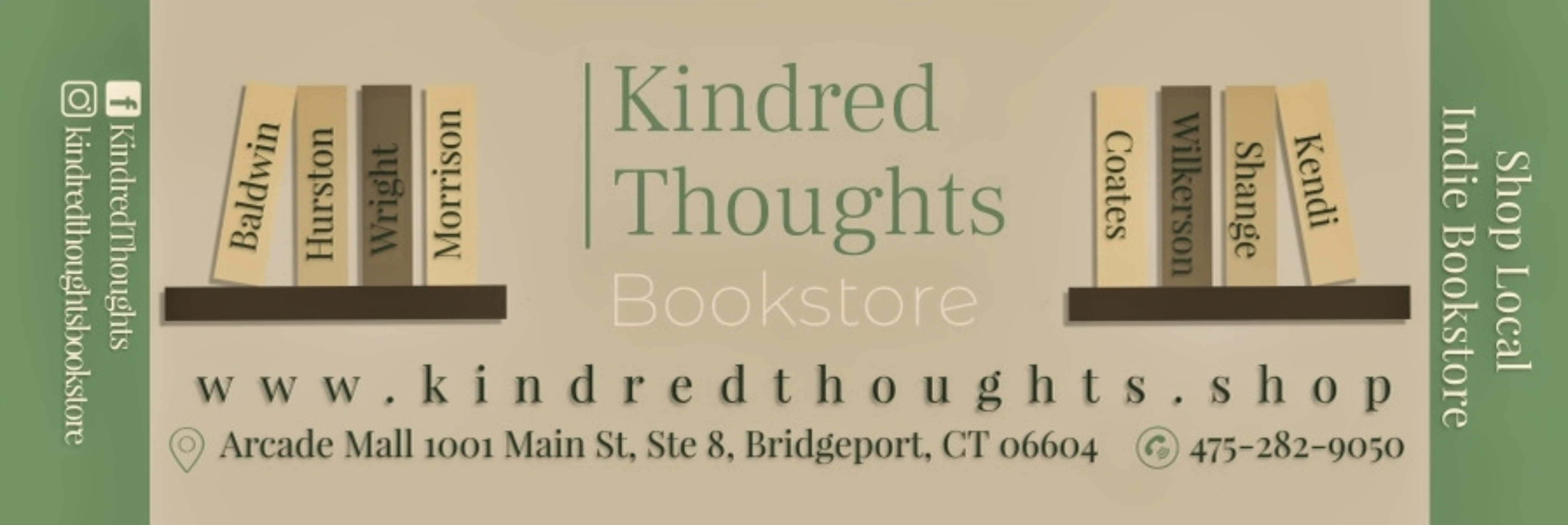 Kindred Thoughts Bookstore Engages Reading For The Soul Featuring