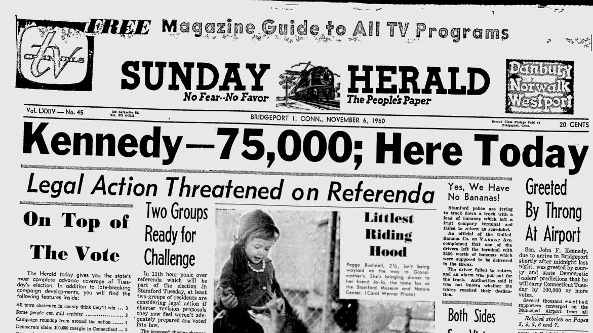 When John Kennedy Visited Bridgeport In 1960 Only In Bridgeport®
