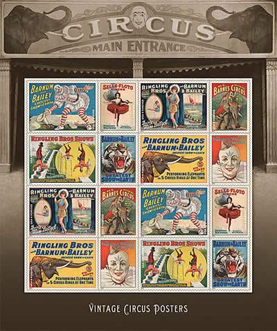 Barnum stamps