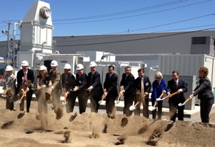 fuel cell groundbreaking