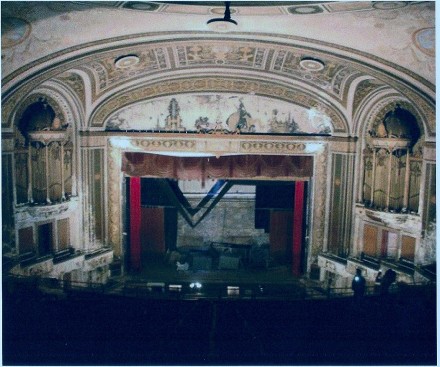 Majestic theater stage