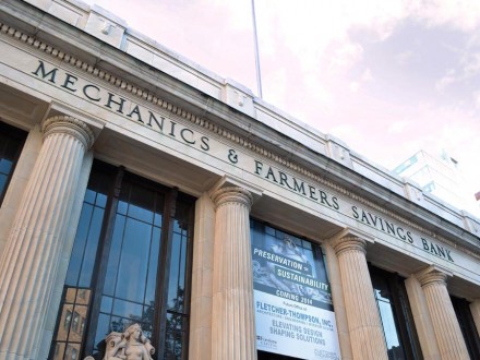 Mechanics and Farmers building