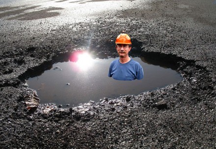 pothole