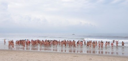 Group pics nudist Rally for