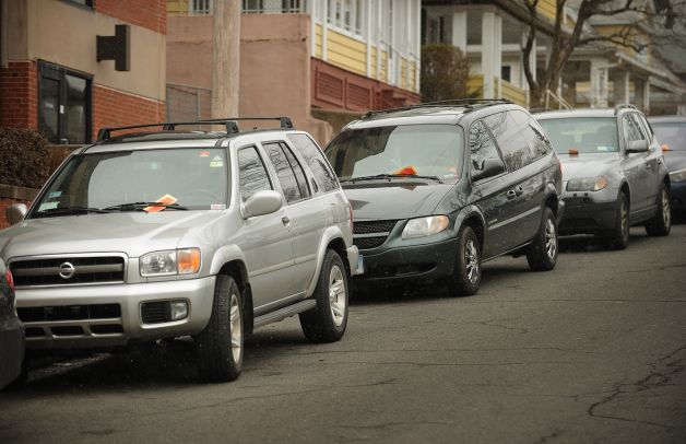 ticketed cars