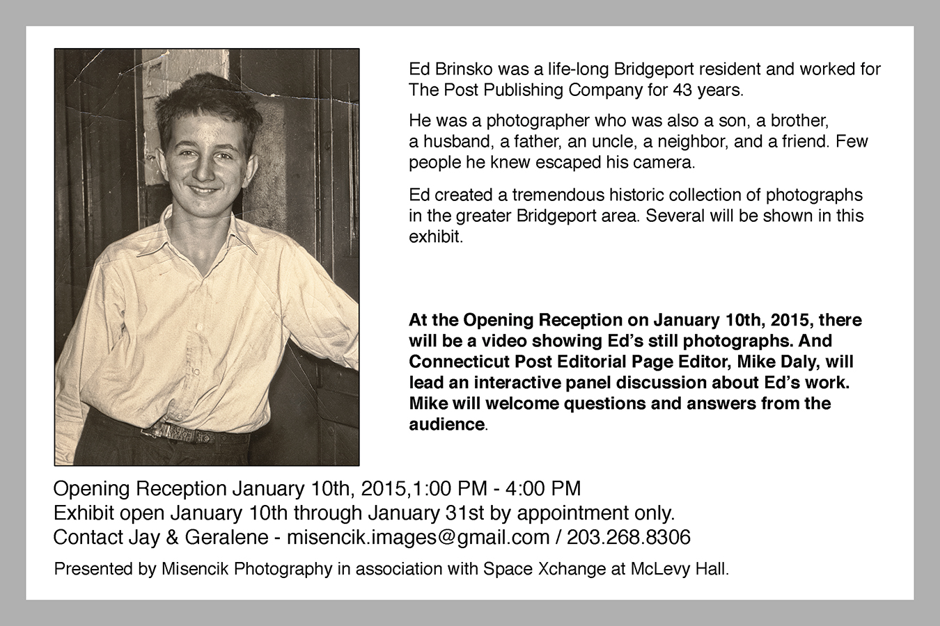 Showcasing The Genius Of Photographer Ed Brinsko – Only In Bridgeport®