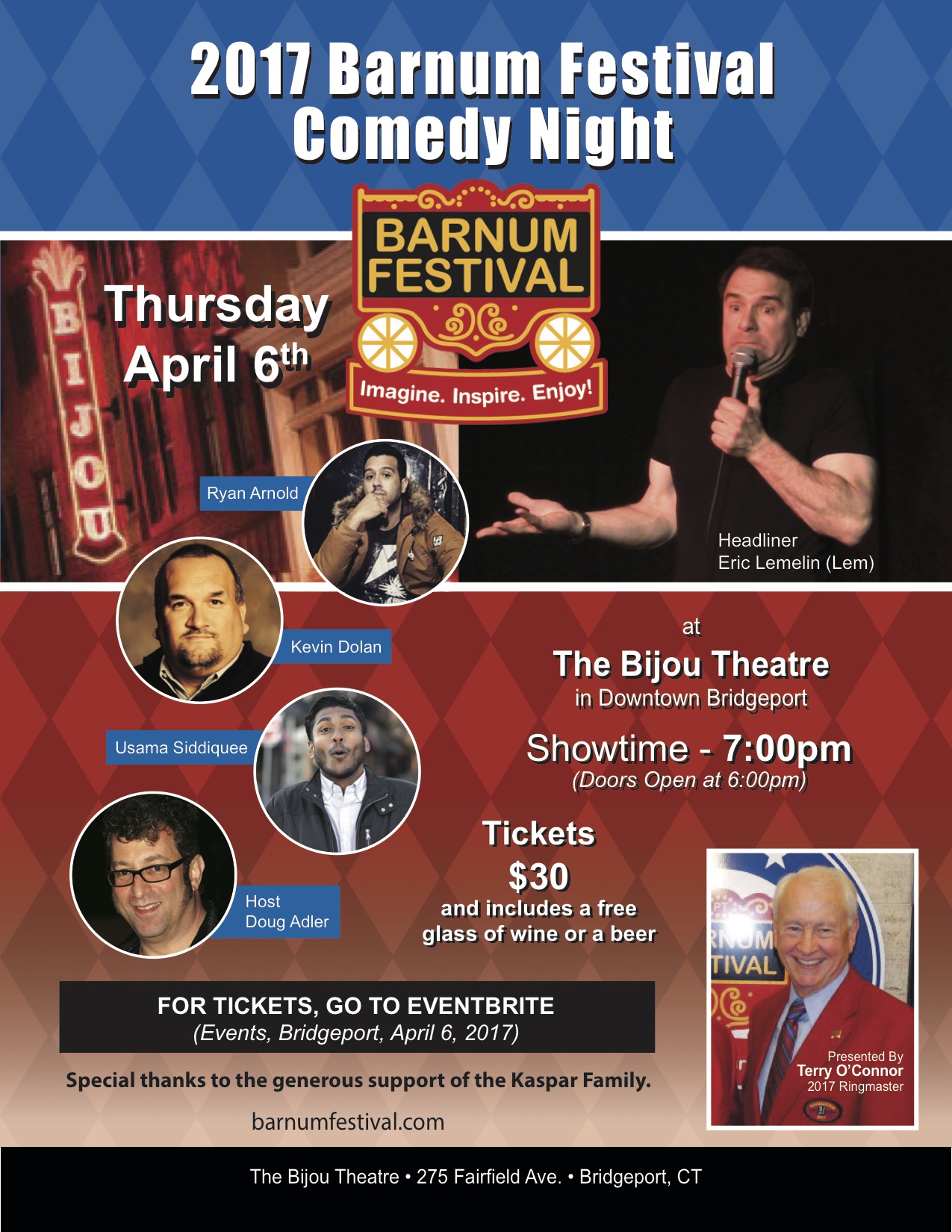 Comedy Night To Support The Barnum Festival – Only In Bridgeport®