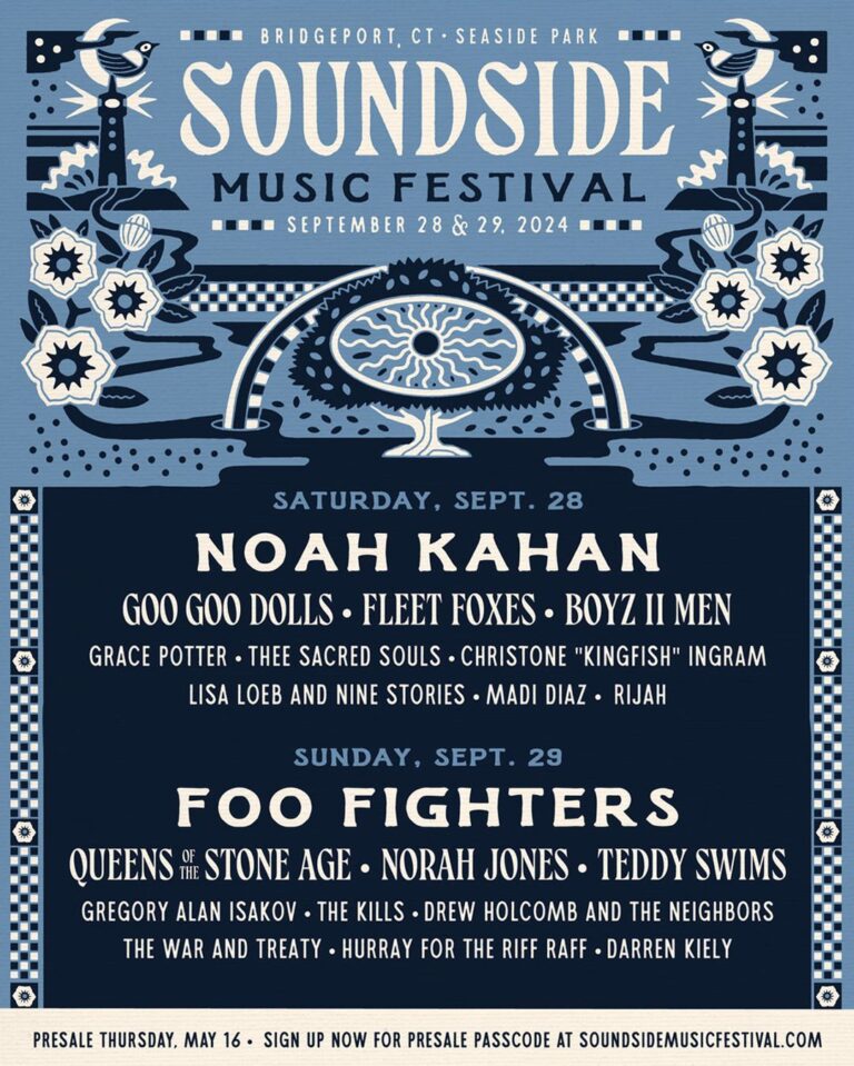 Soundside Music Festival: Noah Kahan, Foo Fighters, Goo Goo Dolls ...