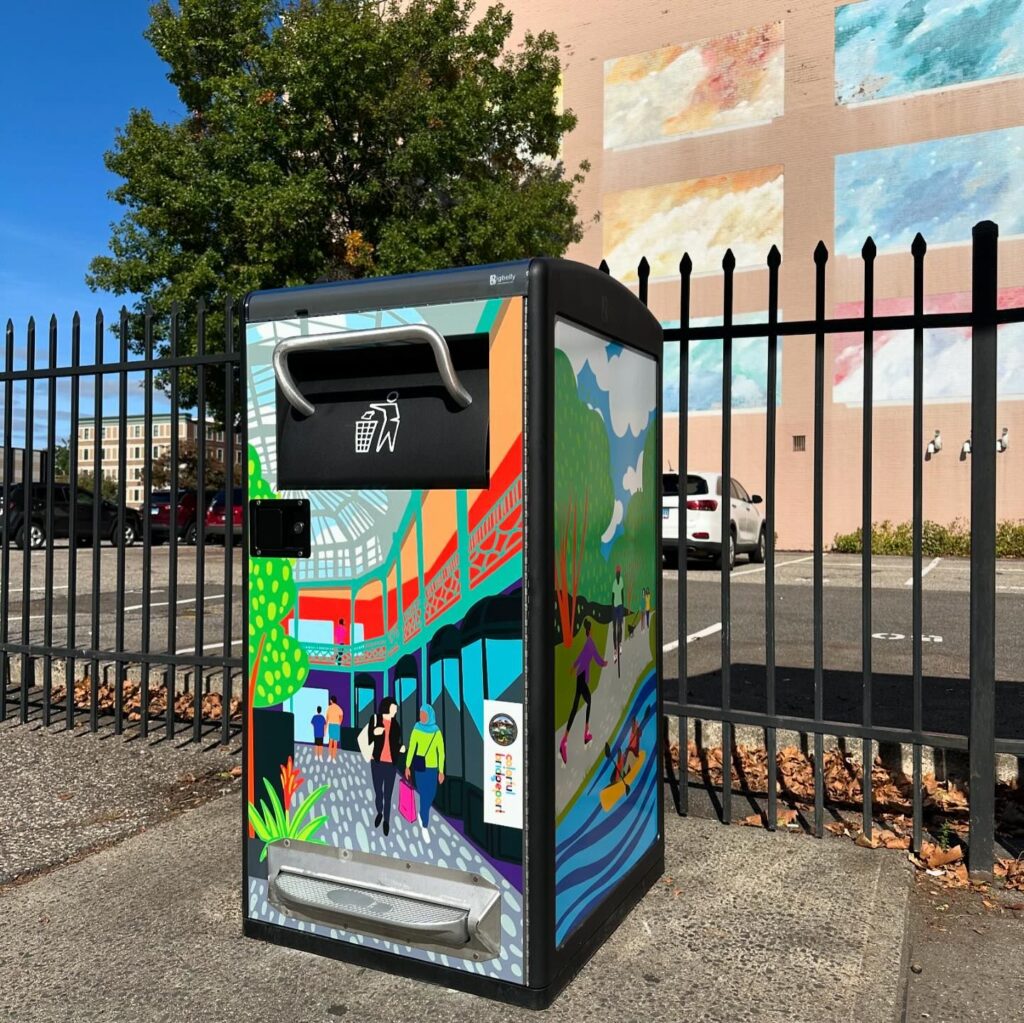 Trash Store For Downtown, Trash Converted Into Colorful Treasure – Only In Bridgeport®